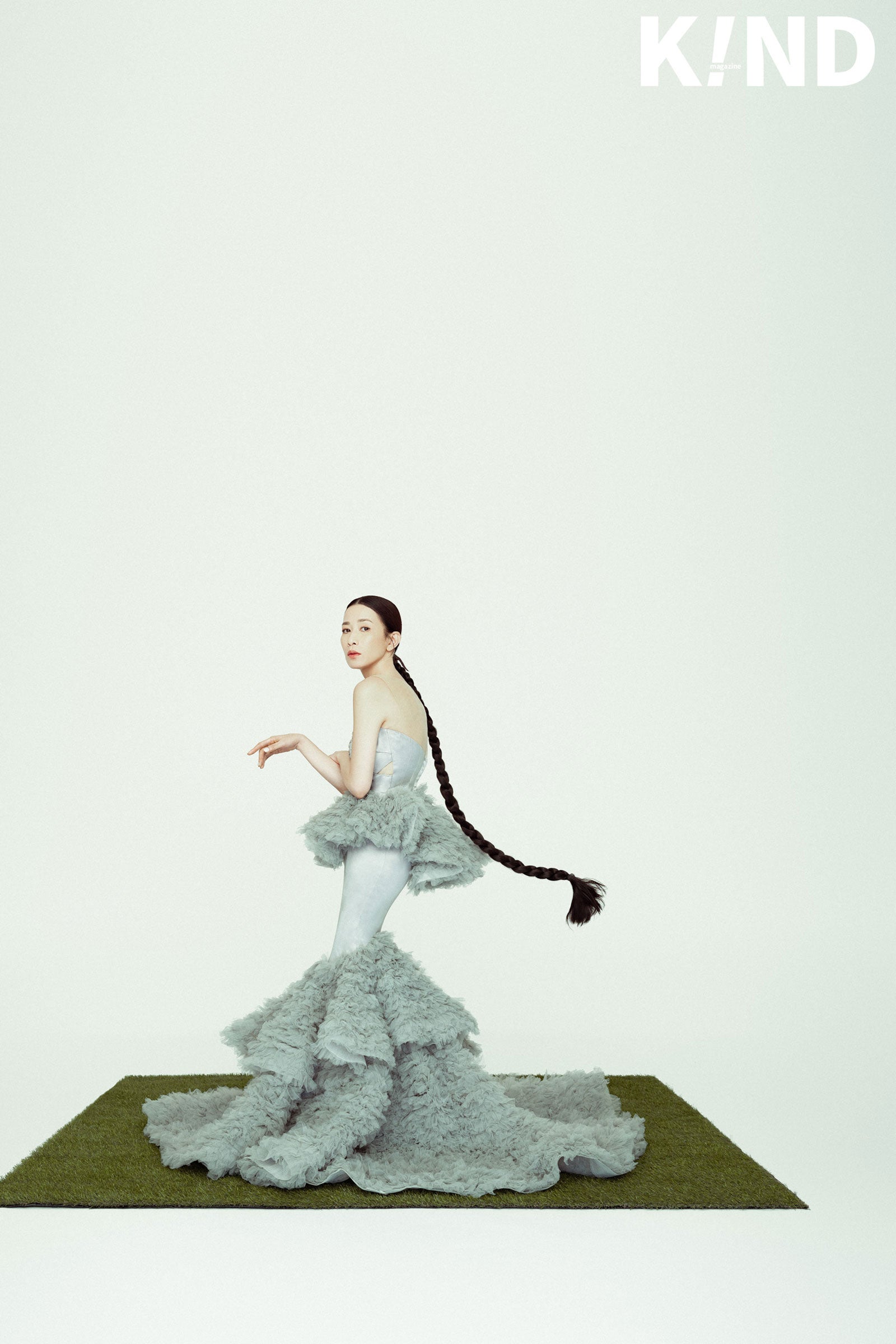 Charmaine Sheh wearing LETOII ATELIER haute couture for KIND_Magazine
