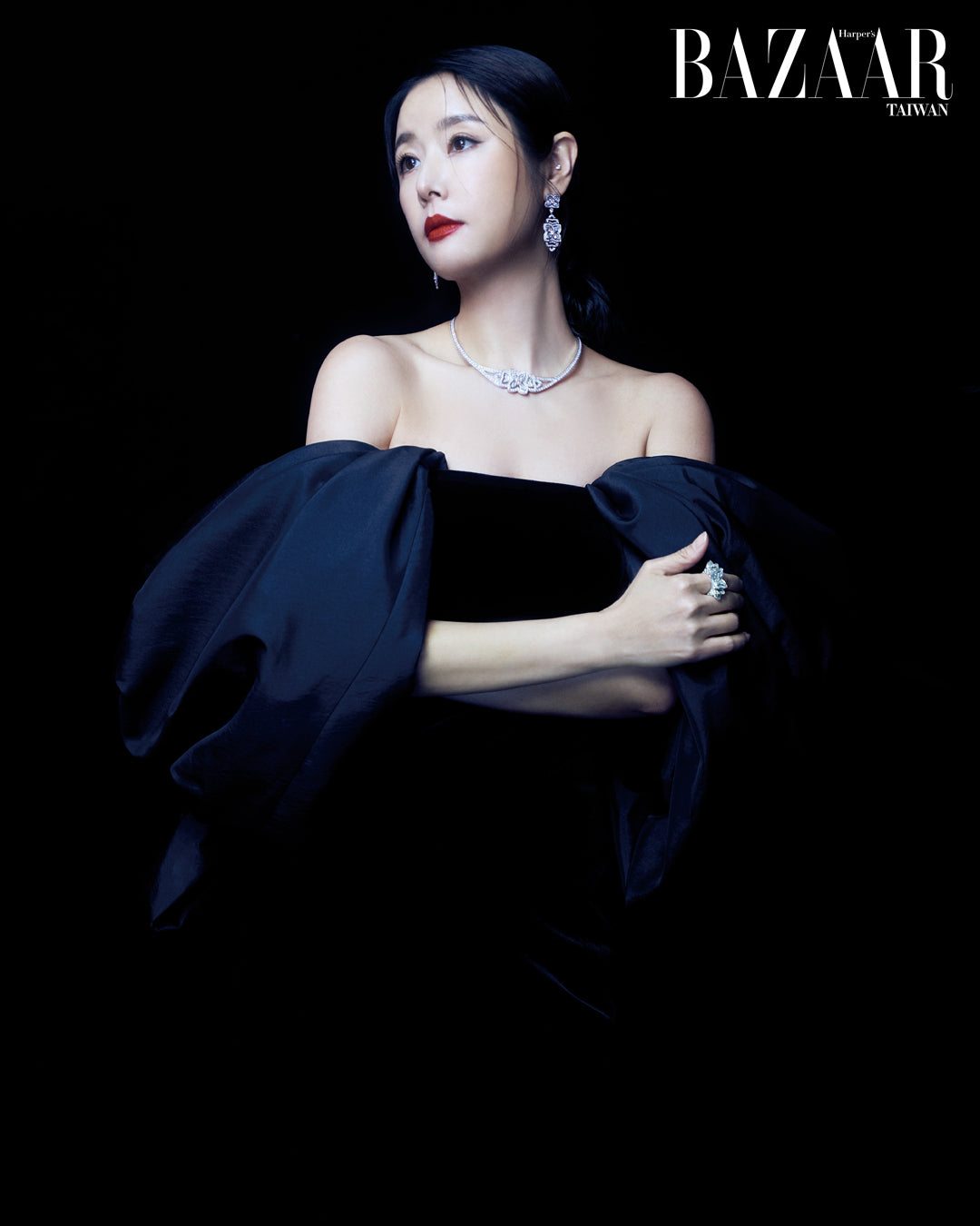 RUBY LIN IN THE APRIL BAZAAR MAGAZINE